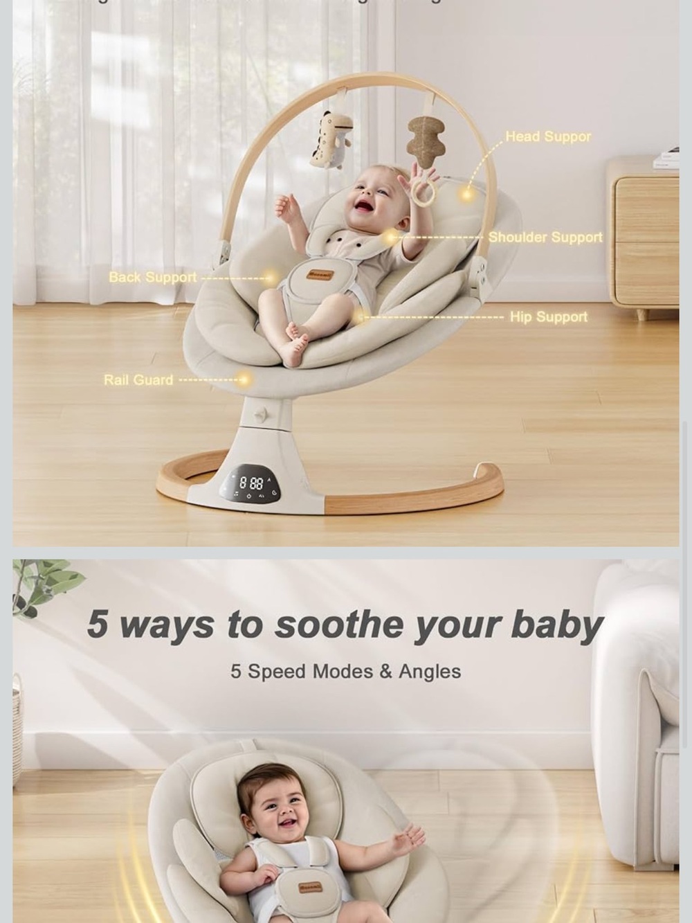 Baby swing - Picture 5 of 6